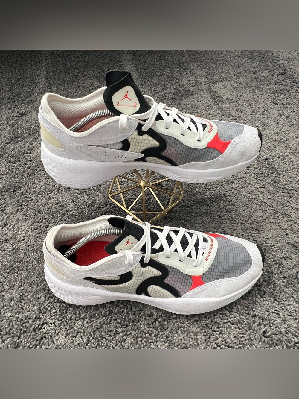 Jordan Delta 3 Low Shoes Men’s Size 12 White Chile Red DN2647-160 Nike Sneakers